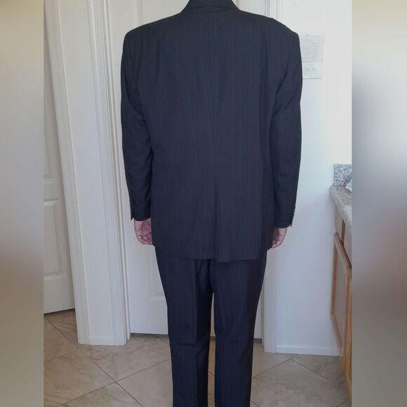 Towncraft 35% Worsted Wool blend pantsuit - Picture 3 of 16